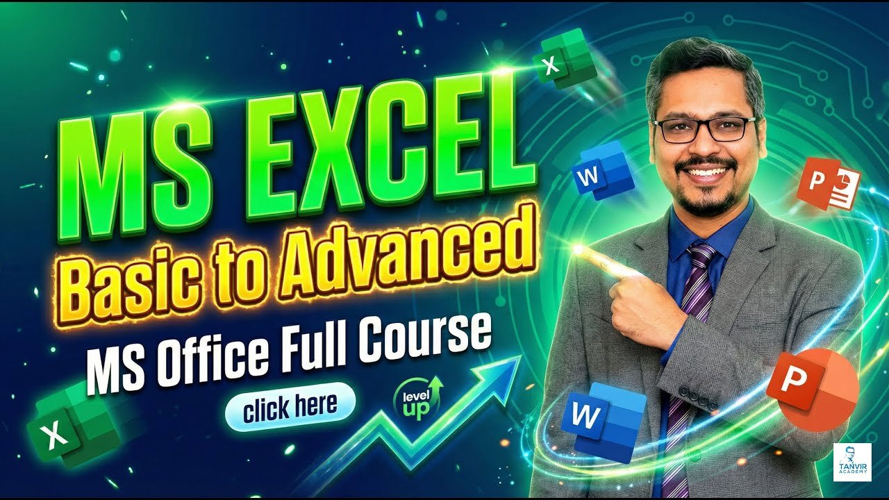 এক্সেল কমপ্লিট বেসিক টু অ্যাডভান্স কোর্স