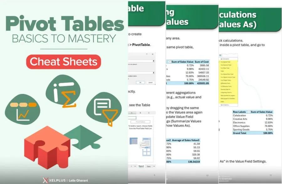 Excel Pivot Table ও Dashboard Mastery
